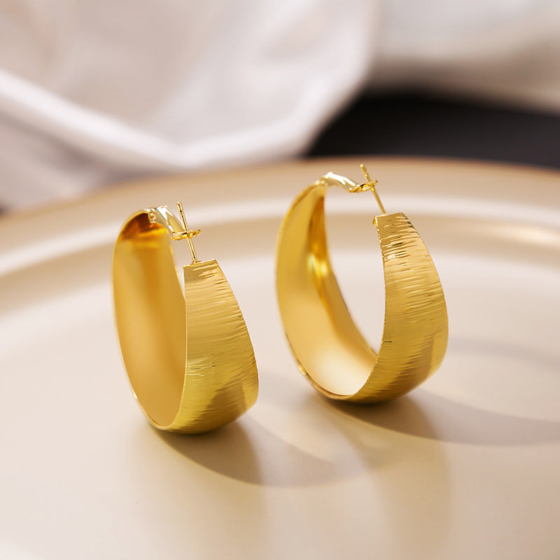 Wholesale Stainless Steel 18K Gold Plated  Earrings