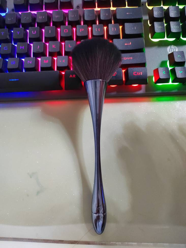 Wholesale Plastic Small Waist Loose Powder Blush Makeup Brush ACC-MB-Fengg002