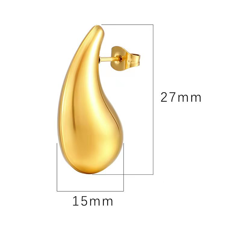 Wholesale Stainless Steel Hollow Light Luxury Earrings ACC-ES-MuShan038