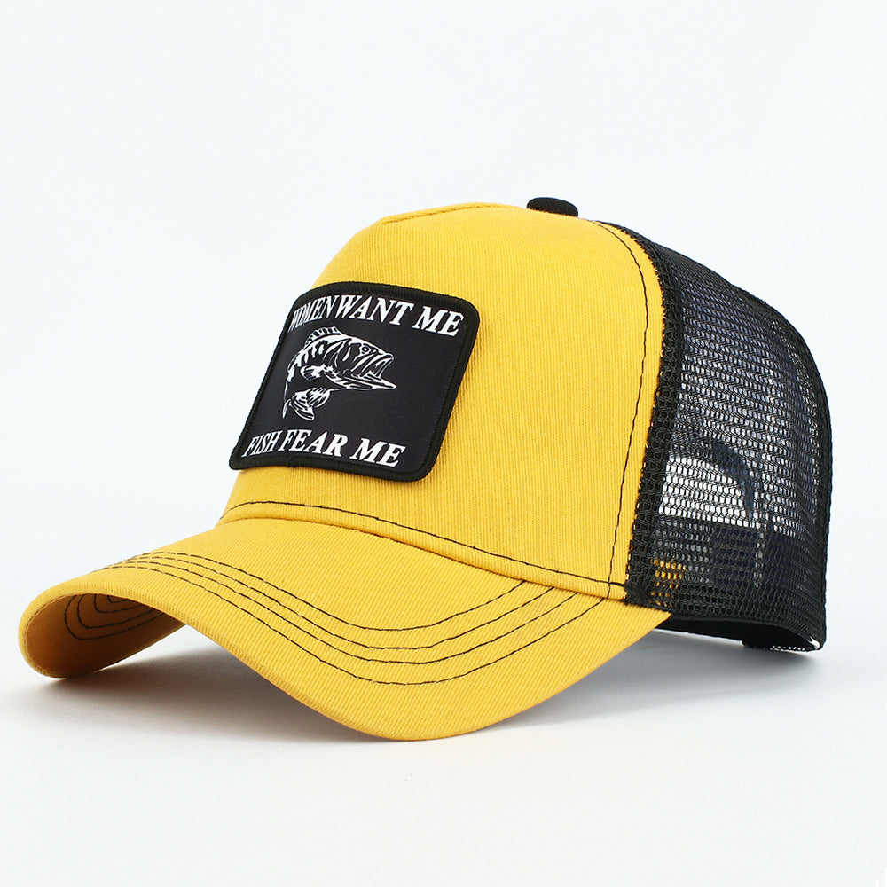 Wholesale Patch Vintage Baseball Cap Mesh Cap ACC-HT-RongZhao014