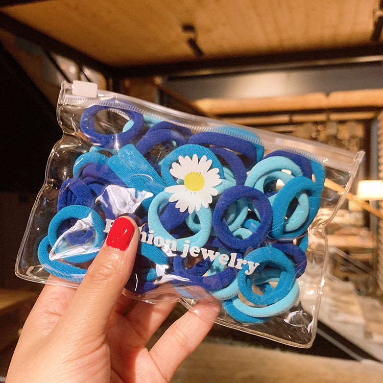 Wholesale 50pcs Children's Spandex Hair Scrunchies ACC-HS-Mengz001