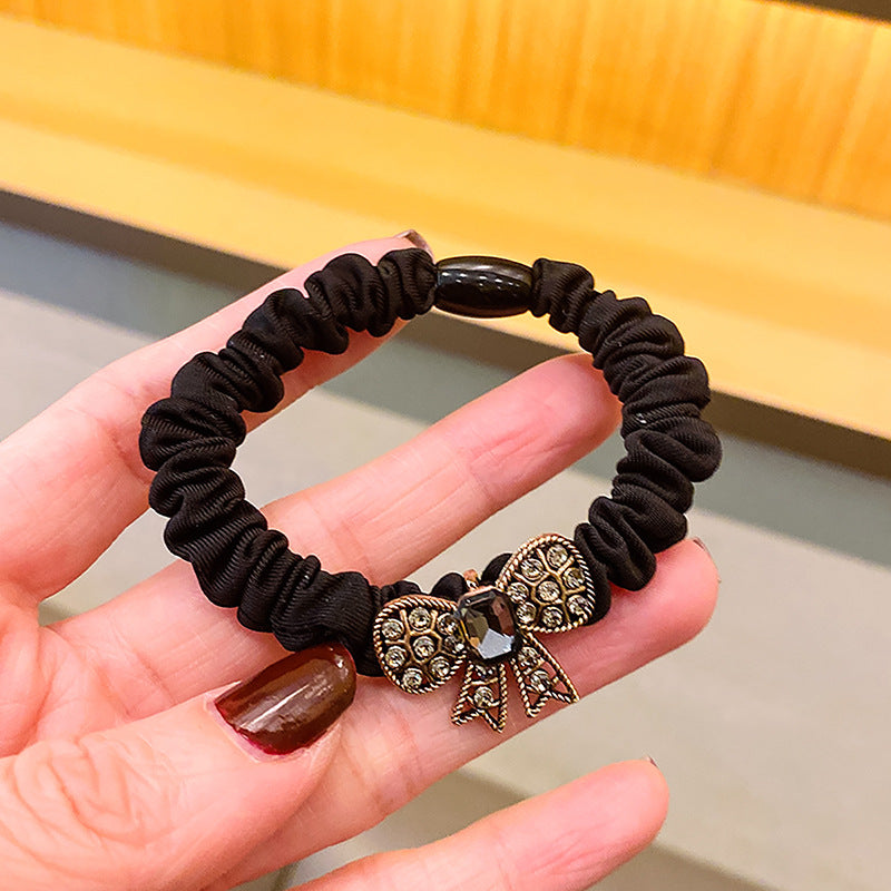 Wholesale Alloy Rhinestone Hair Scrunchies ACC-HS-Huidi026