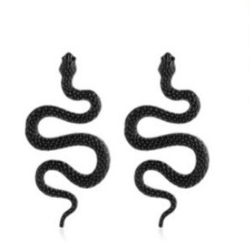 Wholesale Retro Exaggerated Snake Earrings