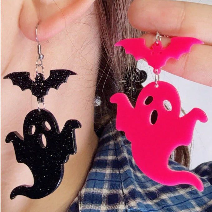 Wholesale  Collection Ghost Bat Earrings