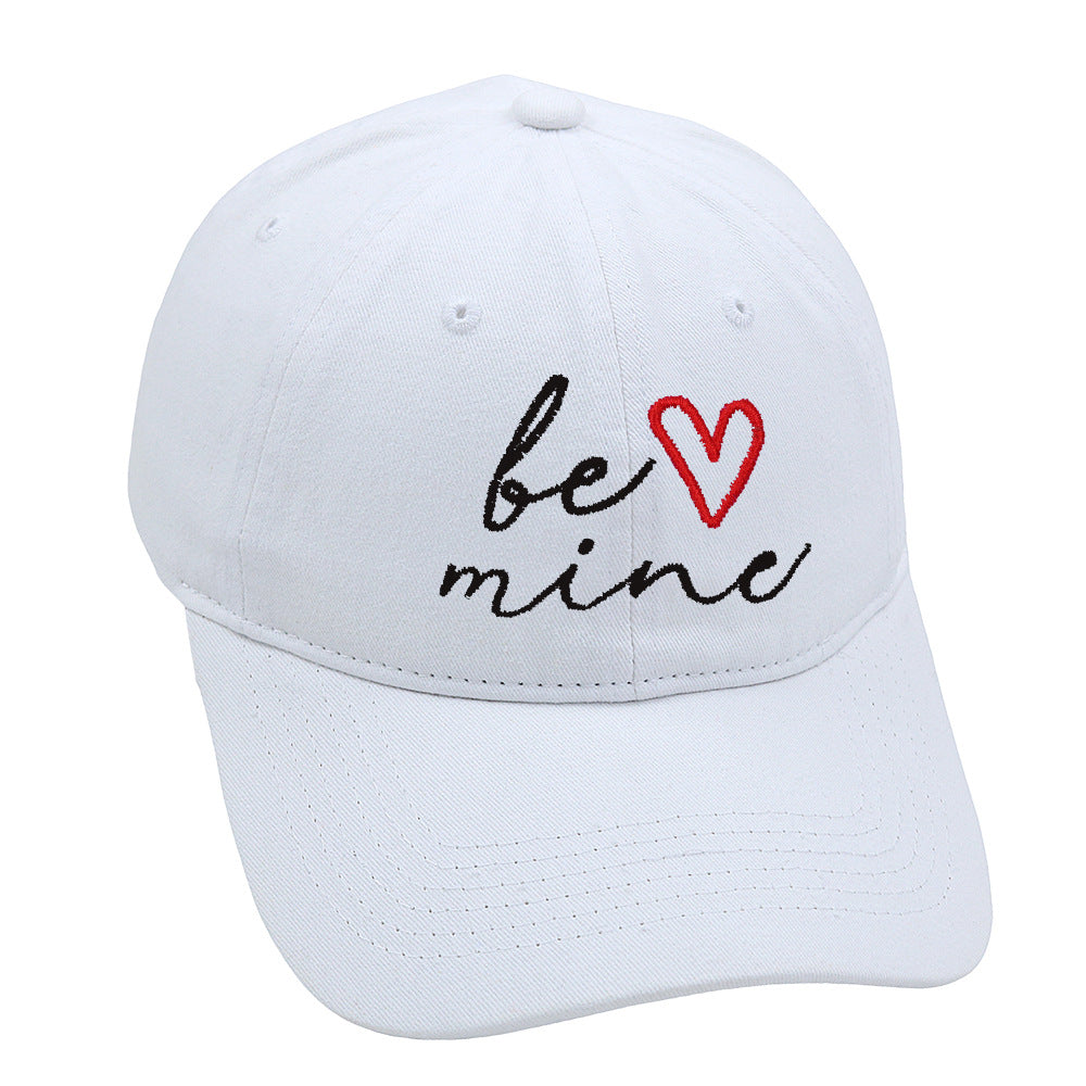 Wholesale Valentine's Day Embroidered Couple Baseball Caps
