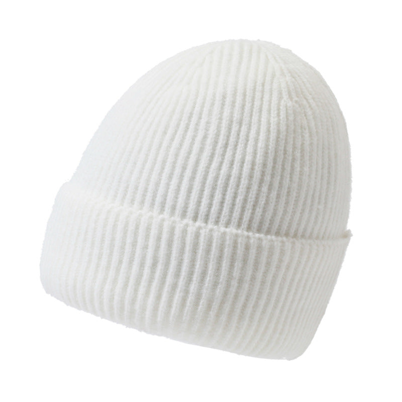 Wholesale Knitted hat wool hat warm earmuffs head all-match cold-proof windproof