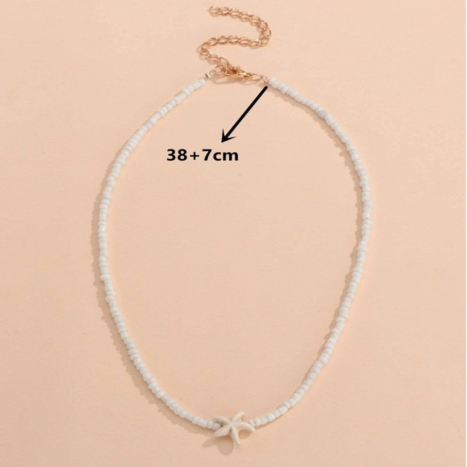 Wholesale  bohemian rice beads necklace