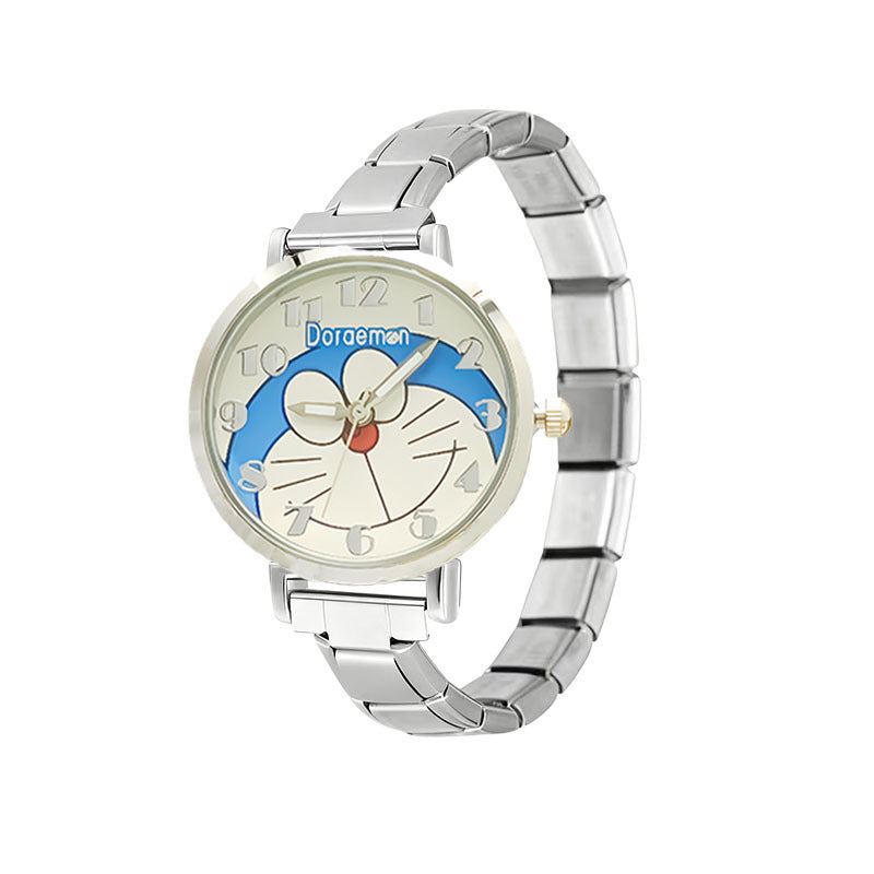 Wholesale Stainless Steel Cartoon Quartz Watch Waterproof Everyday Use Gift Resale