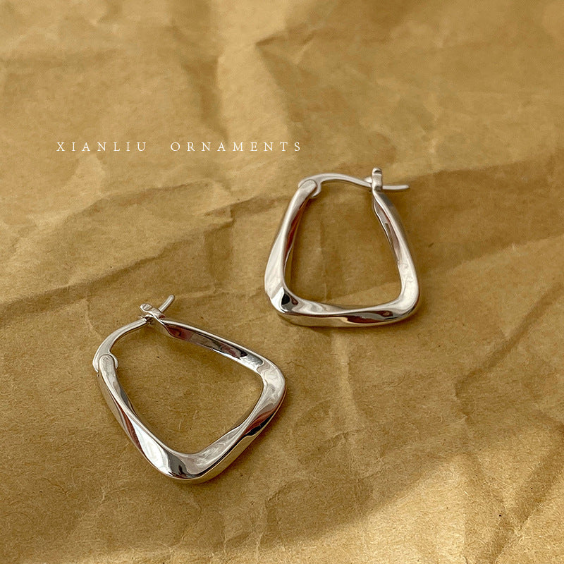 Wholesale Geometric square design earrings for women
