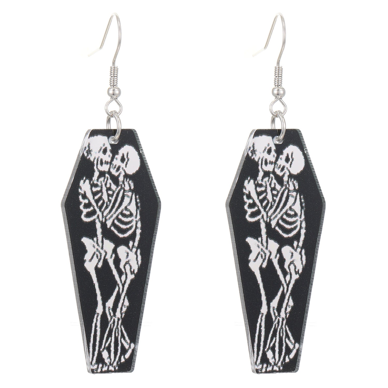 Wholesale Acrylic Cartoon Earrings  Cherry Skull Frog Fashion Accessory