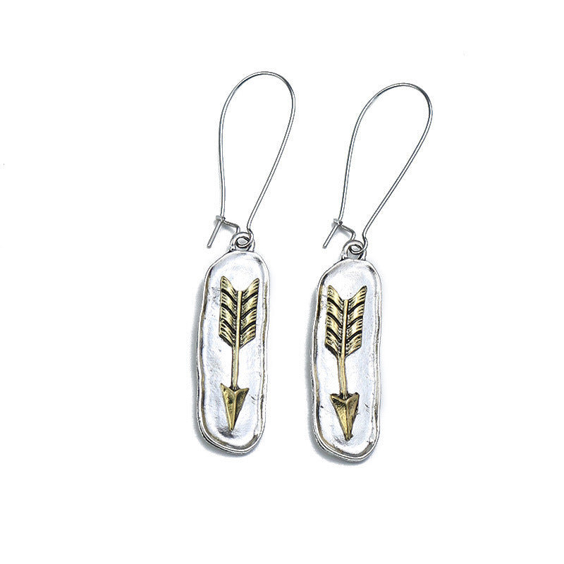 Wholesale Bohemian hippie earrings fashion alloy long exaggerated earrings retro nostalgic female earrings ear jewelry