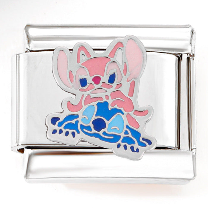 Wholesale Italian Charm Bracelet 9mm DIY Splicing Mountaineering Team Sunflower Stainless Steel Composable Bracelet