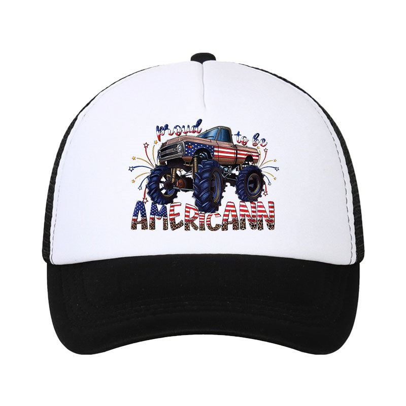 Wholesale  Independence Day sponge baseball cap