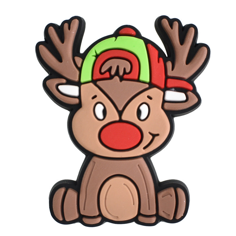 Wholesale Random 100pcs Cartoon Christmas Series Shoes Accessories Shoes Charms