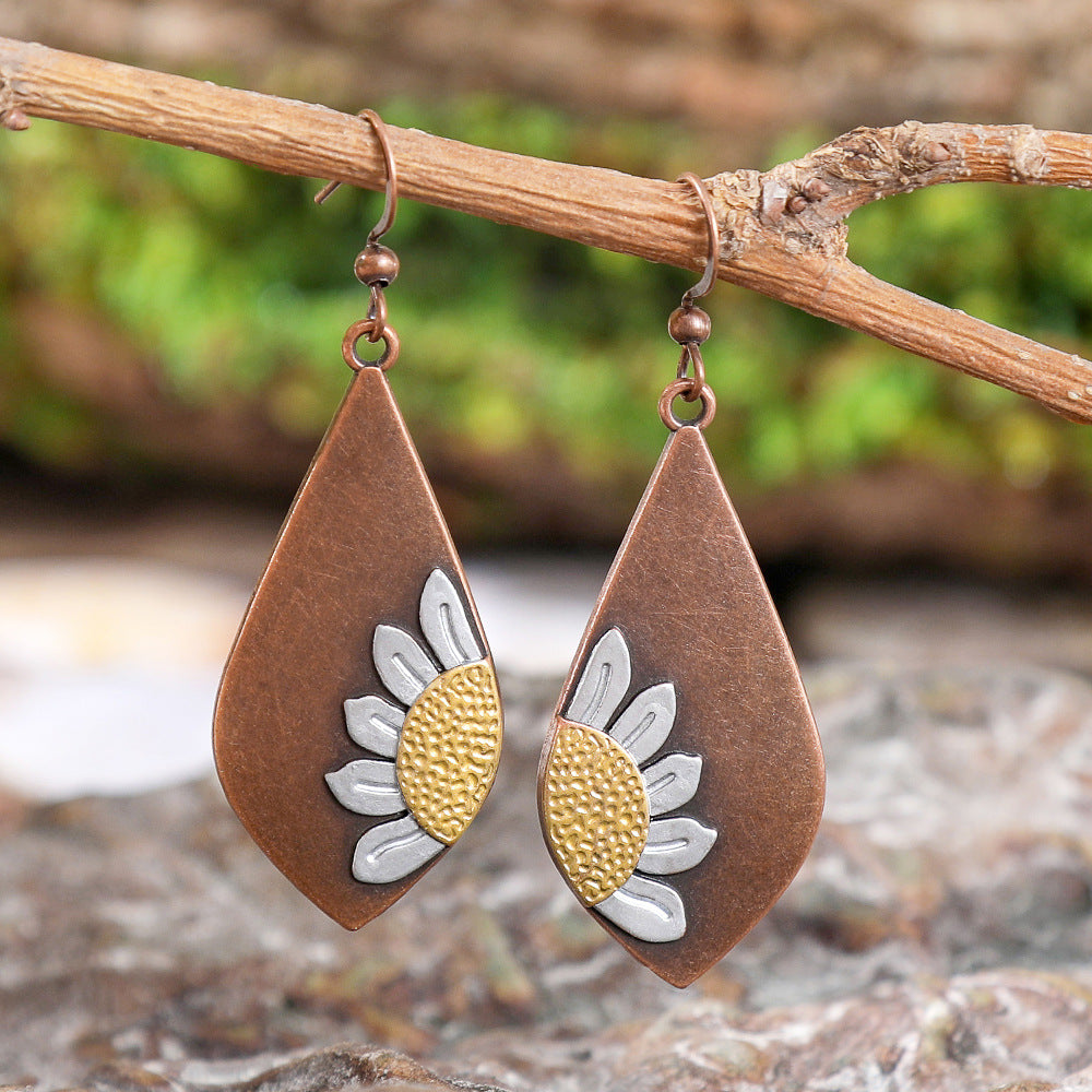 Wholesale European Style Zinc Alloy Water Drop  Earrings Jewelry Accessory for Gift or Resale