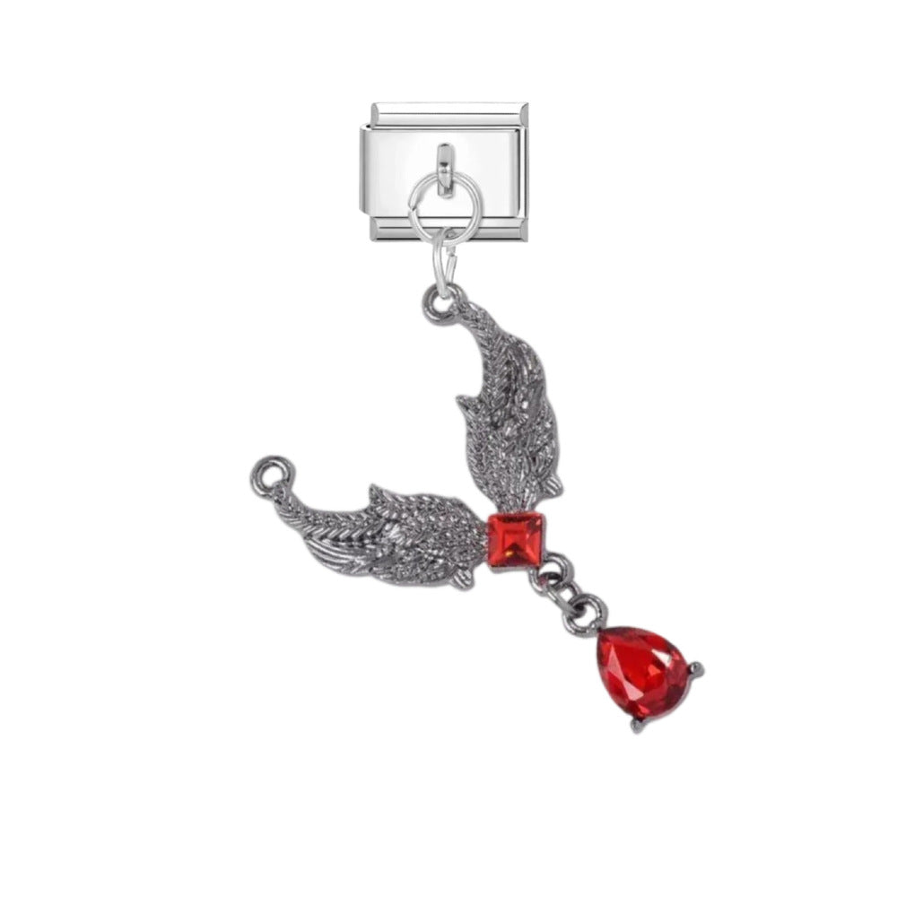 Wholesale Punk Cross DIY Bracelet Charms Titanium Steel Fashion Accessory for Gift and Boutique Resale
