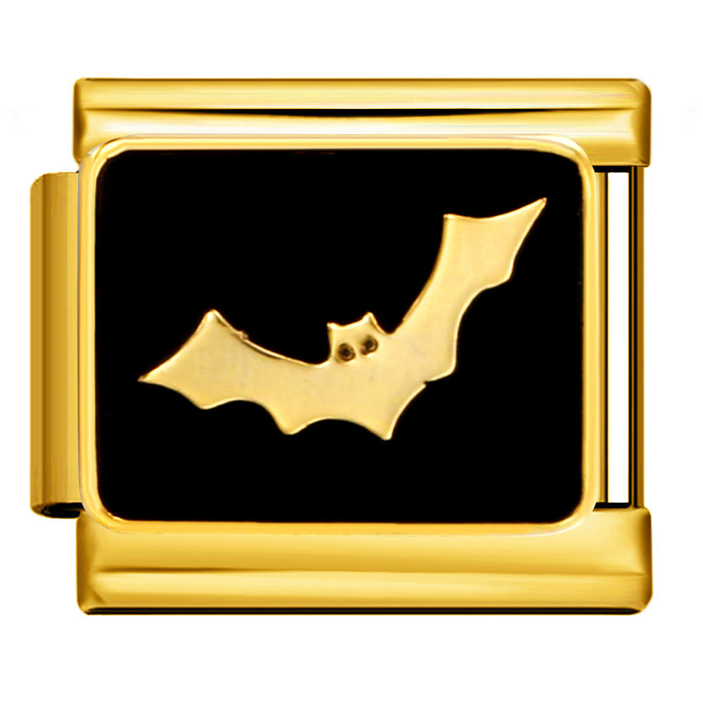 Wholesale Italian Charm Bracelet 9mm DIY Splicing Cute Creative Stainless Steel Composable Bracelet