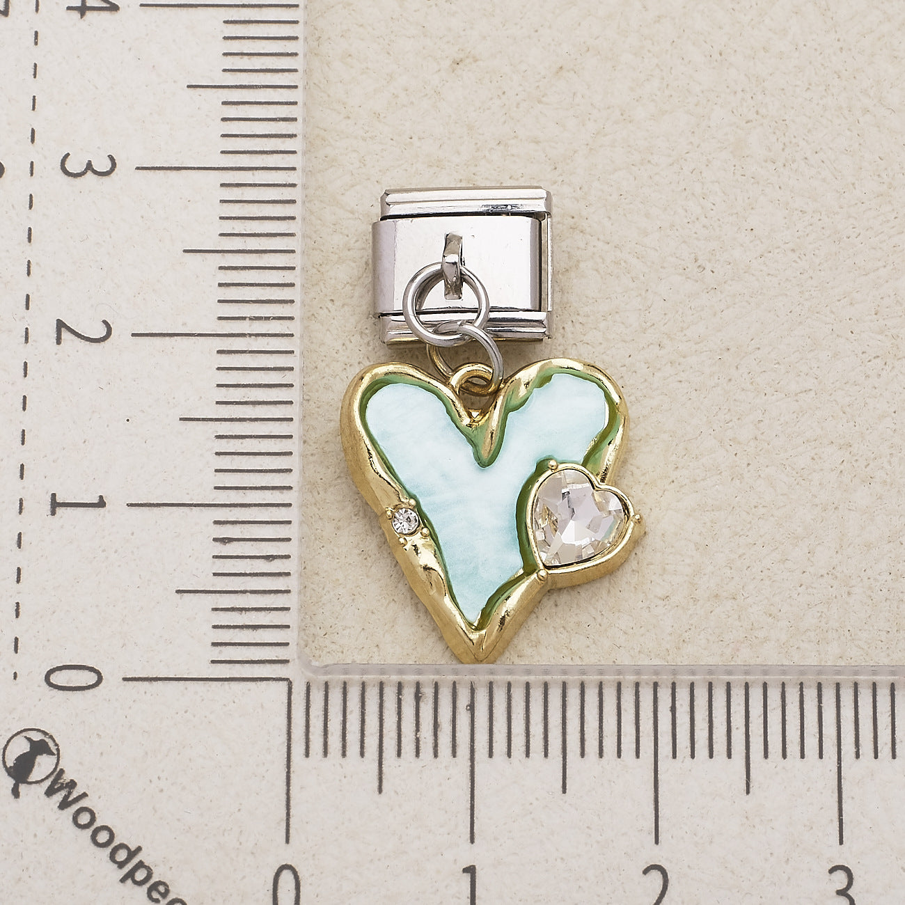 Wholesale Italian Style Stainless Steel Pendant Charms Heart Butterfly Shell Moon Flower Fish Tail DIY Jewelry Making Accessory For Boutique Resale