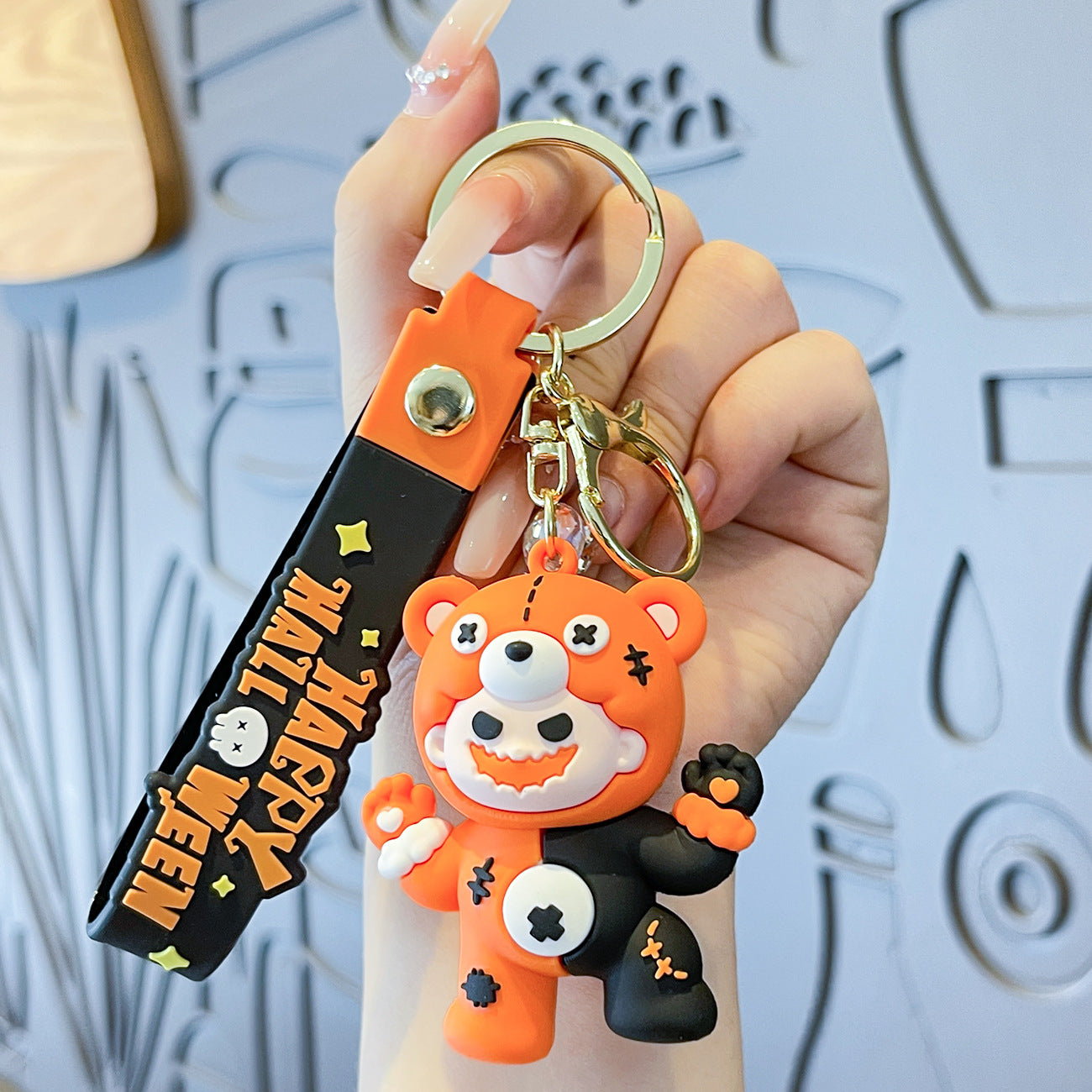 Wholesale Cartoon Cute PVC Soft Keychain ACC-KC-ZhiWu001