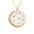 Wholesale Simple Copper Gold Plated Inlaid Zirconium Sweater Chain