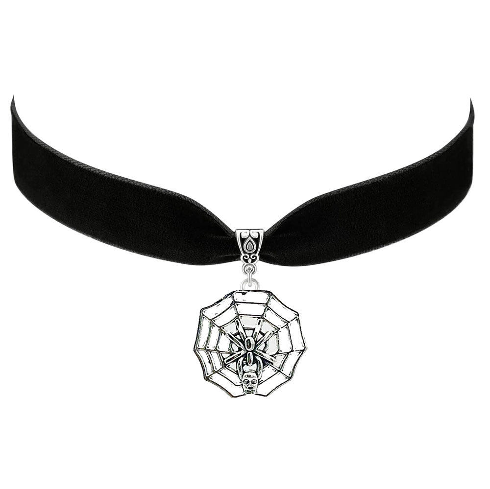 Wholesale    exaggerated skull Palm pendant necklace