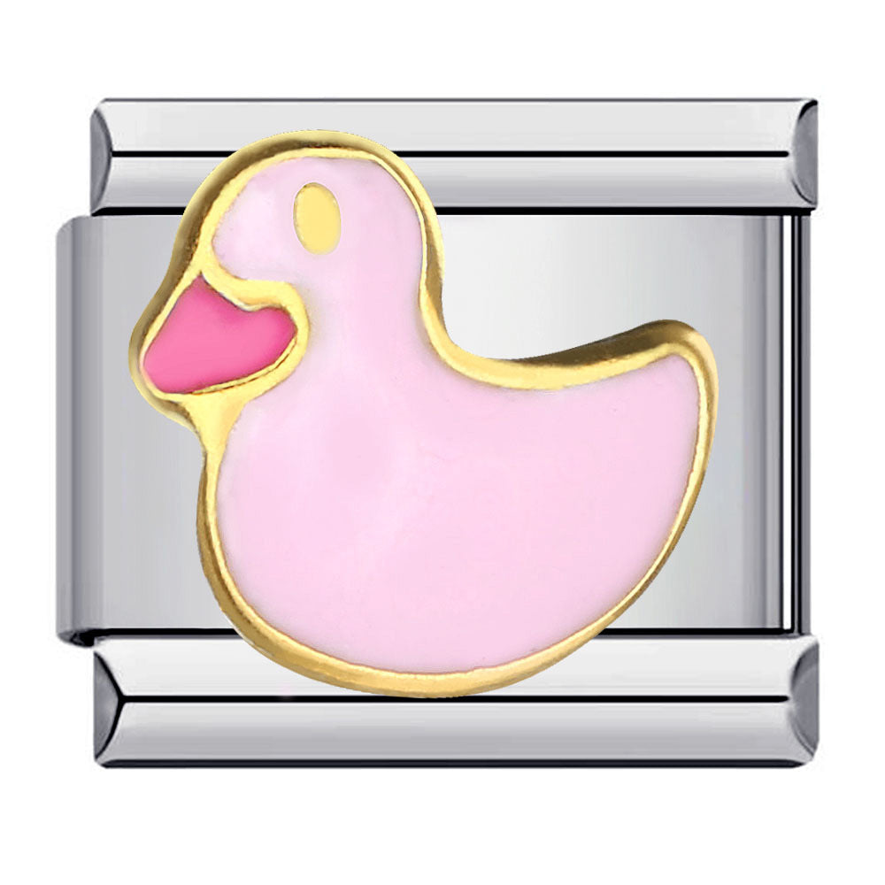 Wholesale Italian Charm Bracelet 9mm DIY Splicing Removable Heart Crown Element Stainless Steel Composable Bracelet