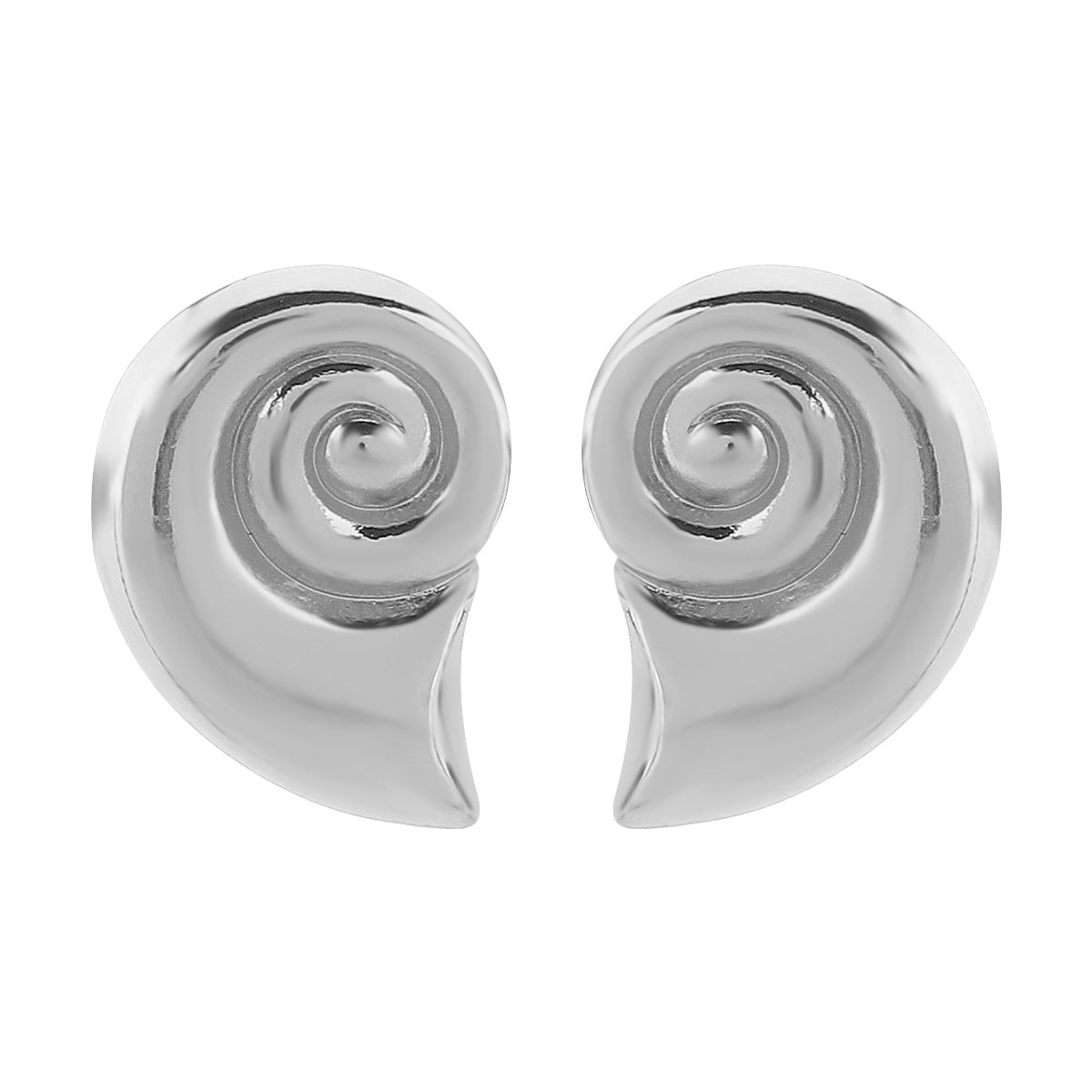 Wholesale leisure style conch alloy earrings  creative niche necklace