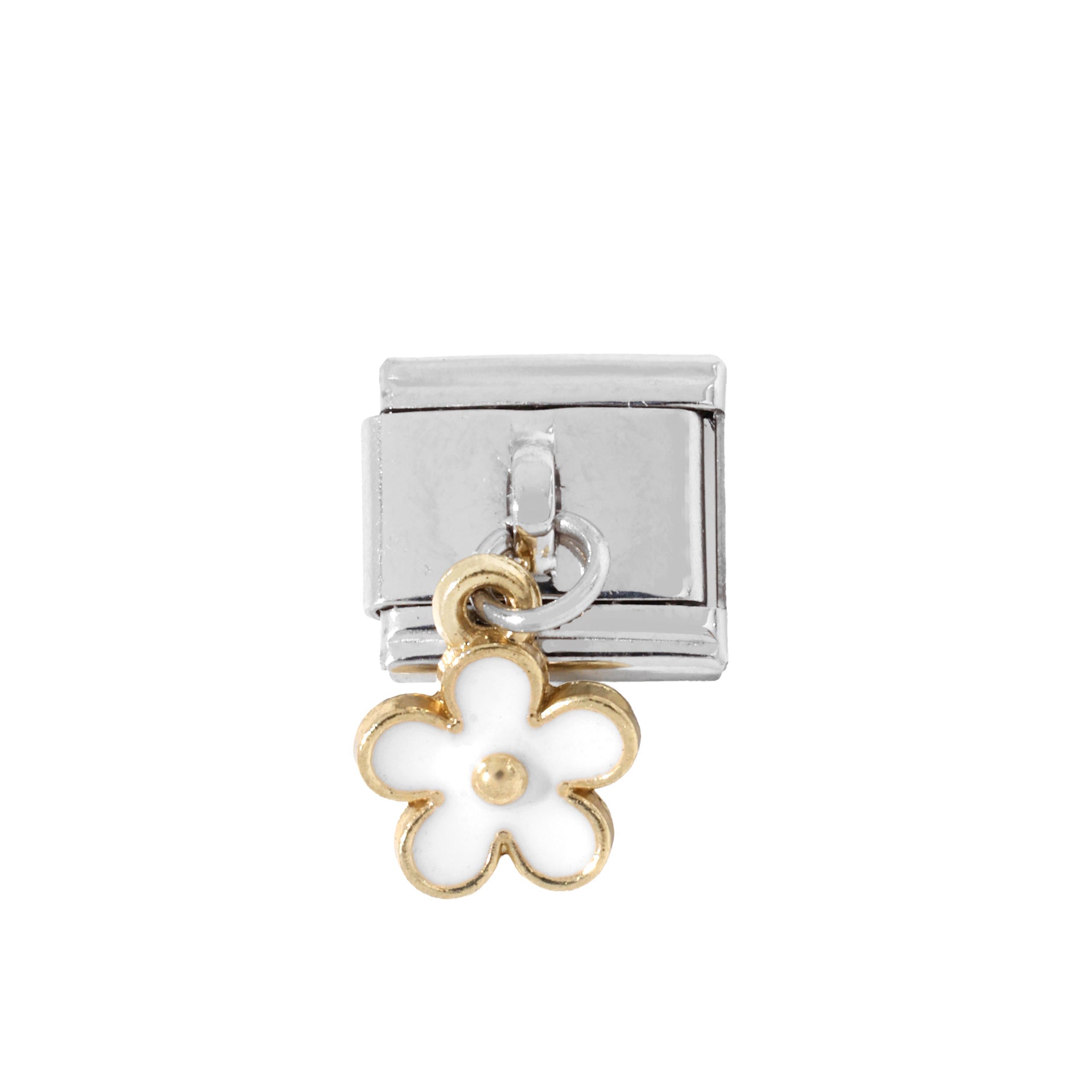 Wholesale Italian Charm Bracelet 9mm DIY Spliced Removable Stainless Steel Floral Collection Composable Bracelet ACC-BT-XY032