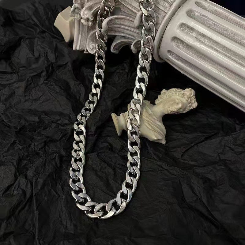 Wholesale Cuban chain titanium steel non-fading necklace