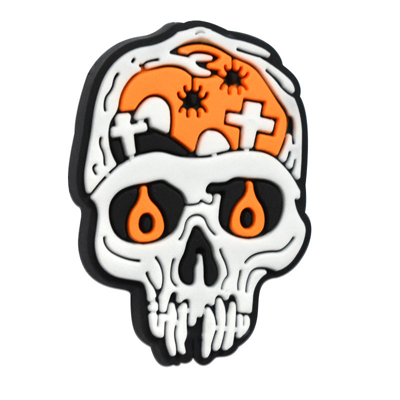 Wholesale Random 100pcs Halloween PVC Soft Focal Beads ACC-BDS-RYY004