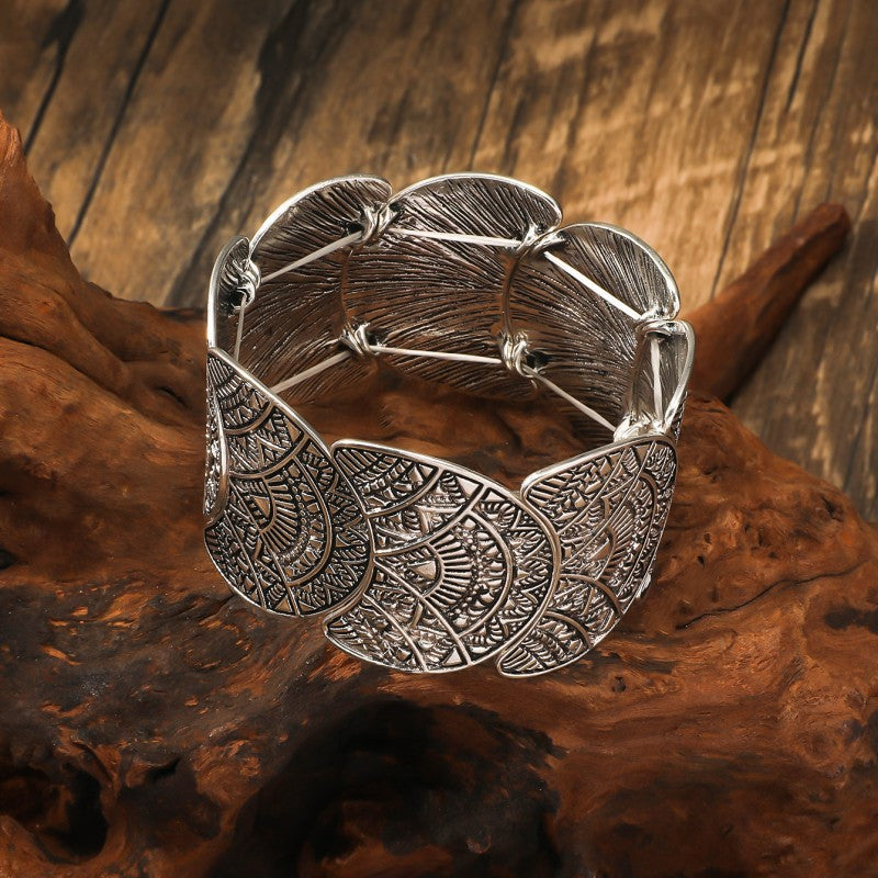 Wholesale Bohemian Ethnic Style Carved Totem Bracelet ACC-BT-JunJie024