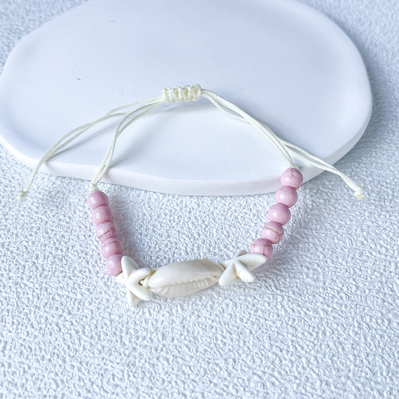 Wholesale  Ocean Breeze Starfish Shell Bracelet