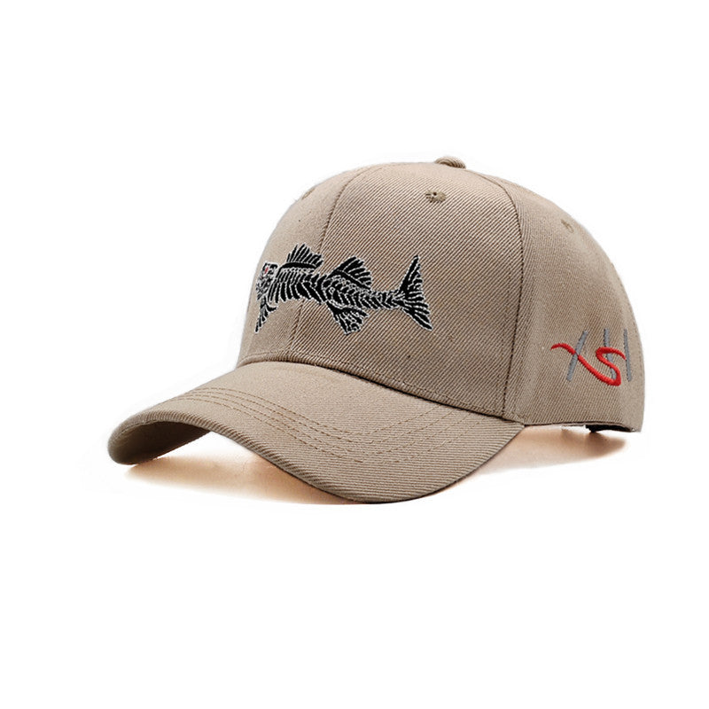 Wholesale  baseball cap shark fin letter embroidered baseball cap