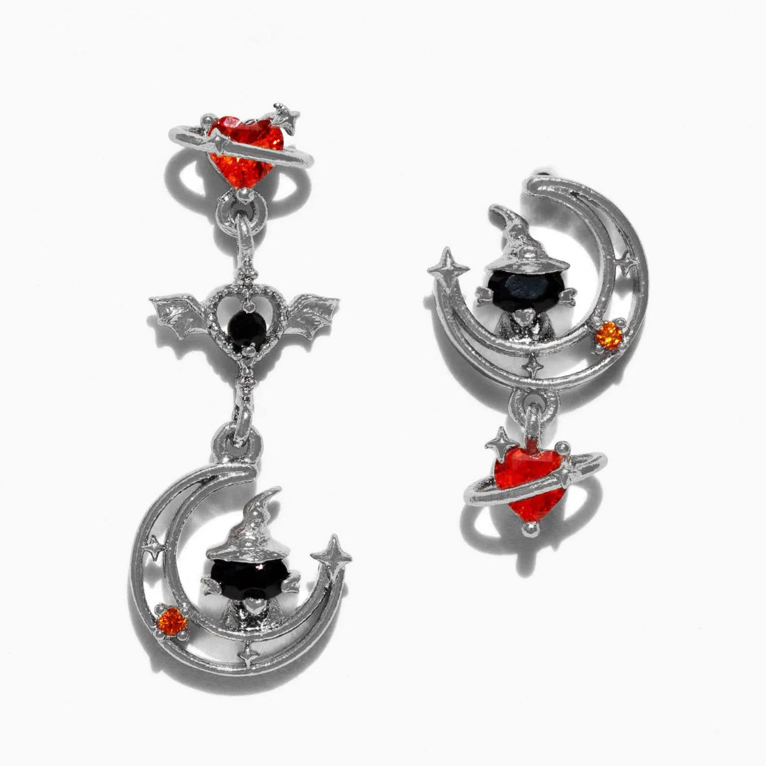 Wholesale Halloween Black Cat Pumpkin Skull Earrings ACC-ES-Xiny012