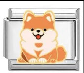 Wholesale Italian Charm Bracelet 9mm DIY Splicing Dog Series Stainless Steel Composable Bracelet