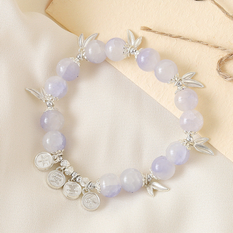 Wholesale Handmade Beaded Crystal Glass Bracelet ACC-BT-YiL005