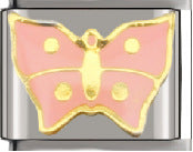 Wholesale Italian Charm Bracelet 9mm DIY Splicing Lipstick Star Stainless Steel Composable Bracelet