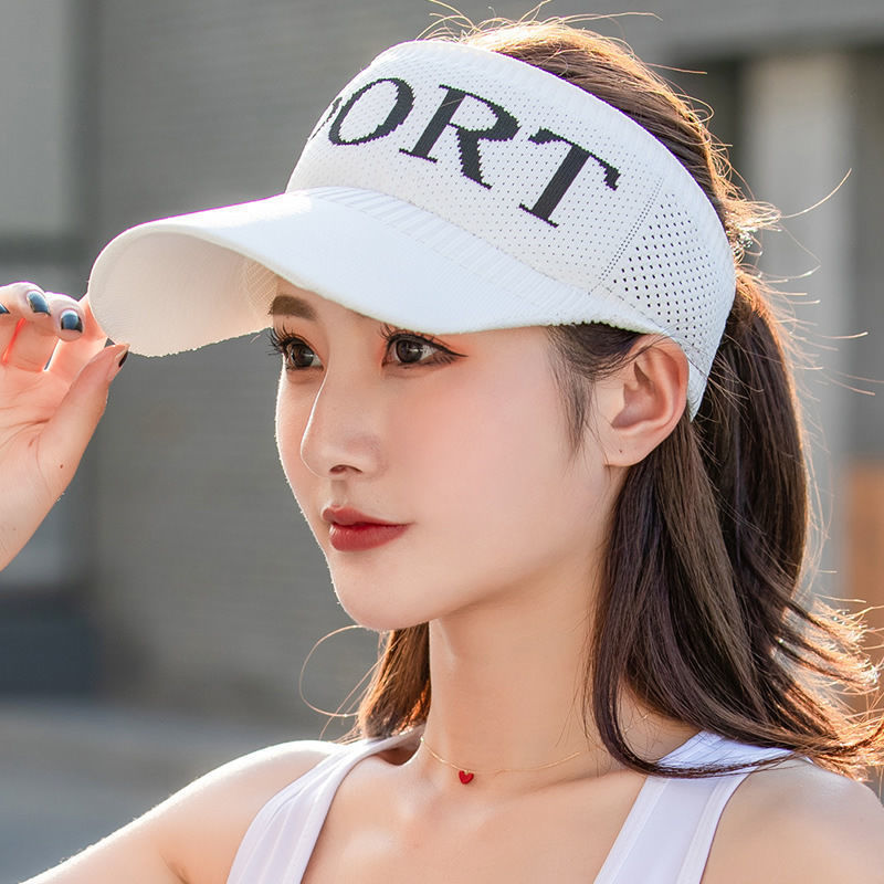 Wholesale Summer Sun Protection Empty Top Hat Sports Breathable Sun Hat ACC-HT-YiFan001