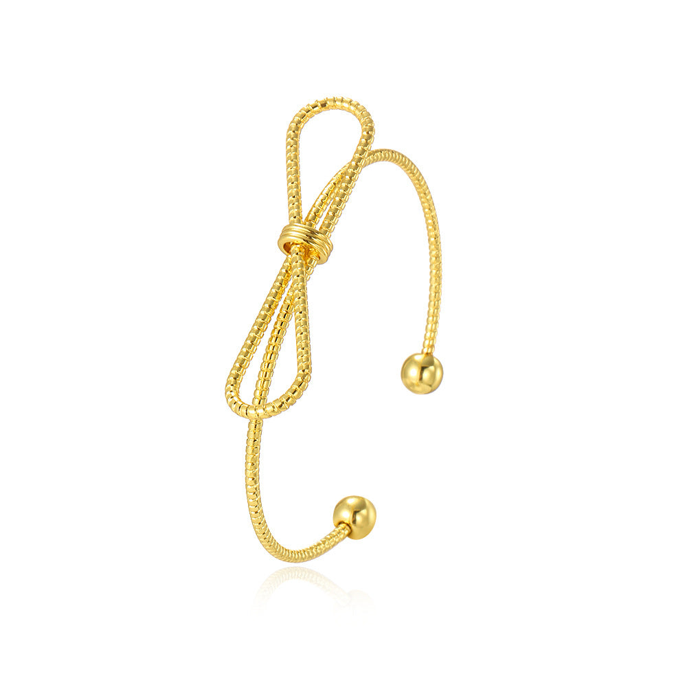 Wholesale  Twist Bow Bracelet