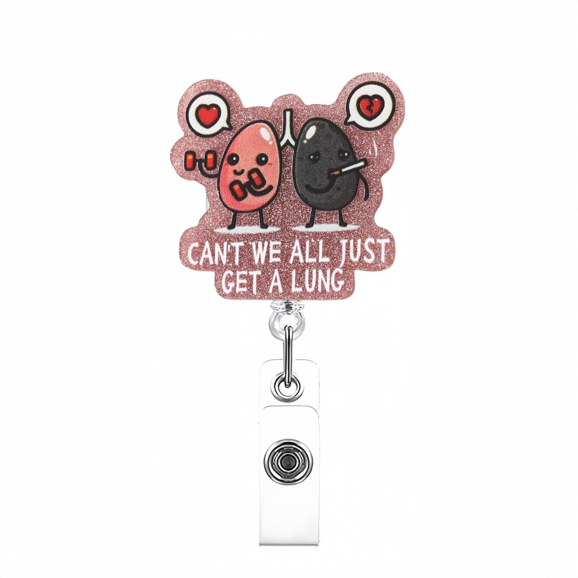 Wholesale  Cartoon Creative DIY English Words Badge Reels,