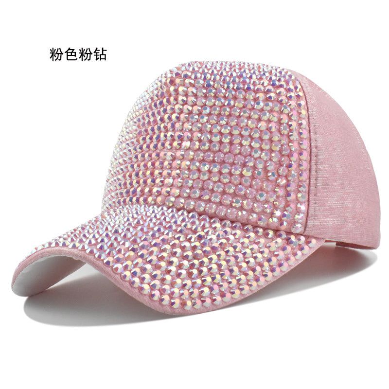 Wholesale  rhinestone baseball cap  protection hat baseball cap