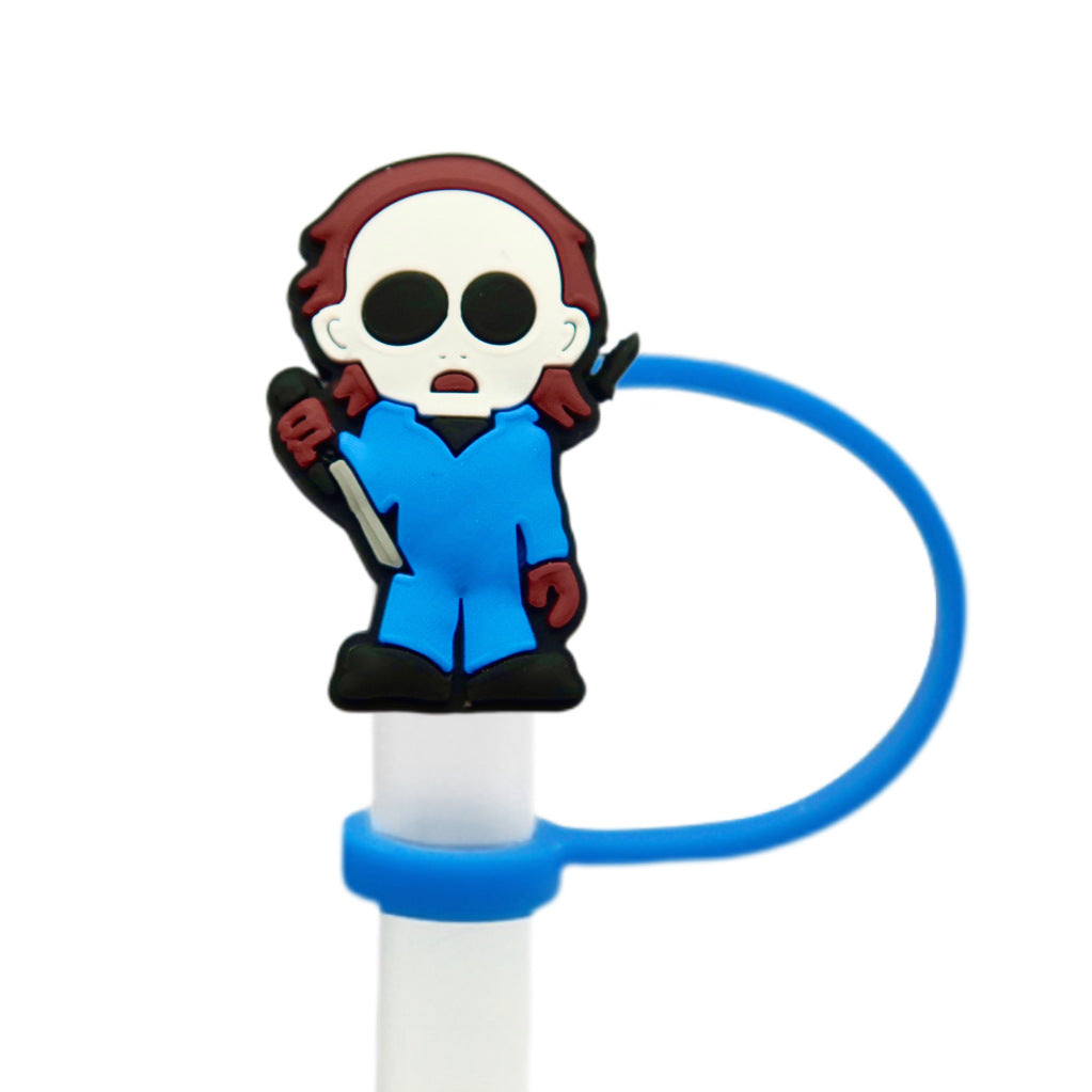 Wholesale 10pcs  Silicone  Straw Cover Straw Tube Cap