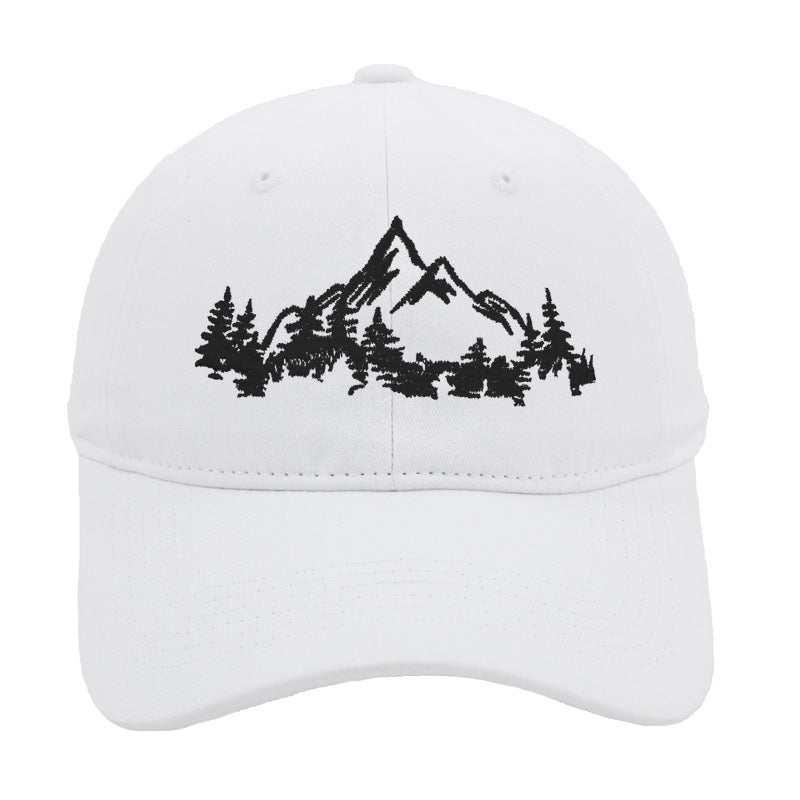 Wholesale Embroidered Mountain Forest Baseball Cap Peaked Cap ACC-HT-PeiNi002