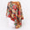 Wholesale Cashew nut printed colored  90cm square scarf