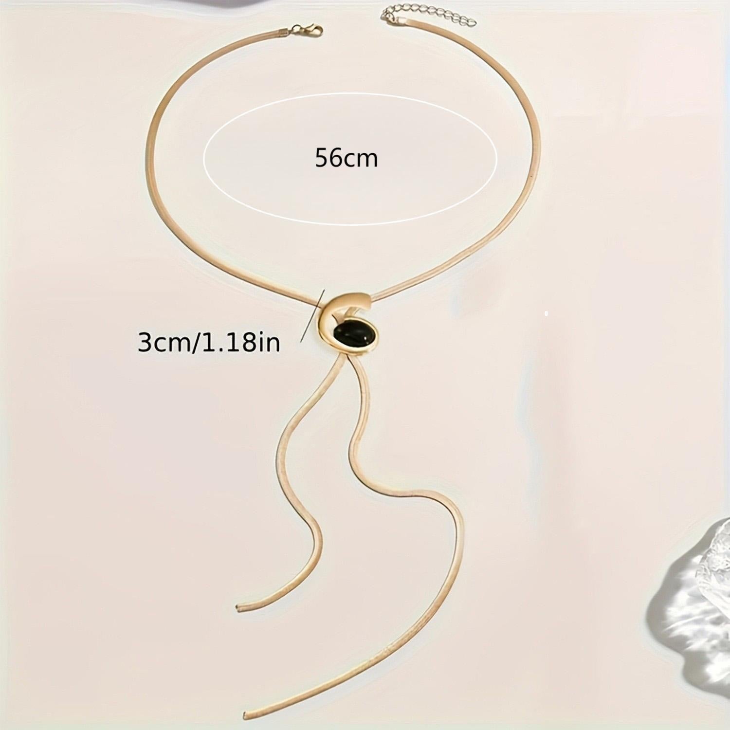 Wholesale  Personalized Exaggerated Long Necklace