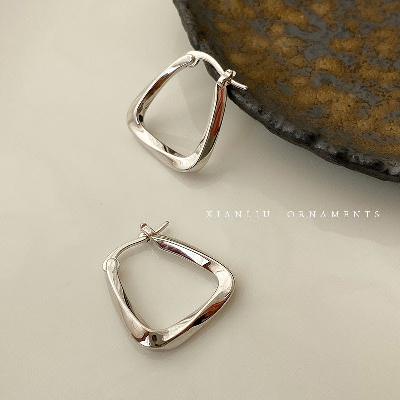 Wholesale Geometric square design earrings for women