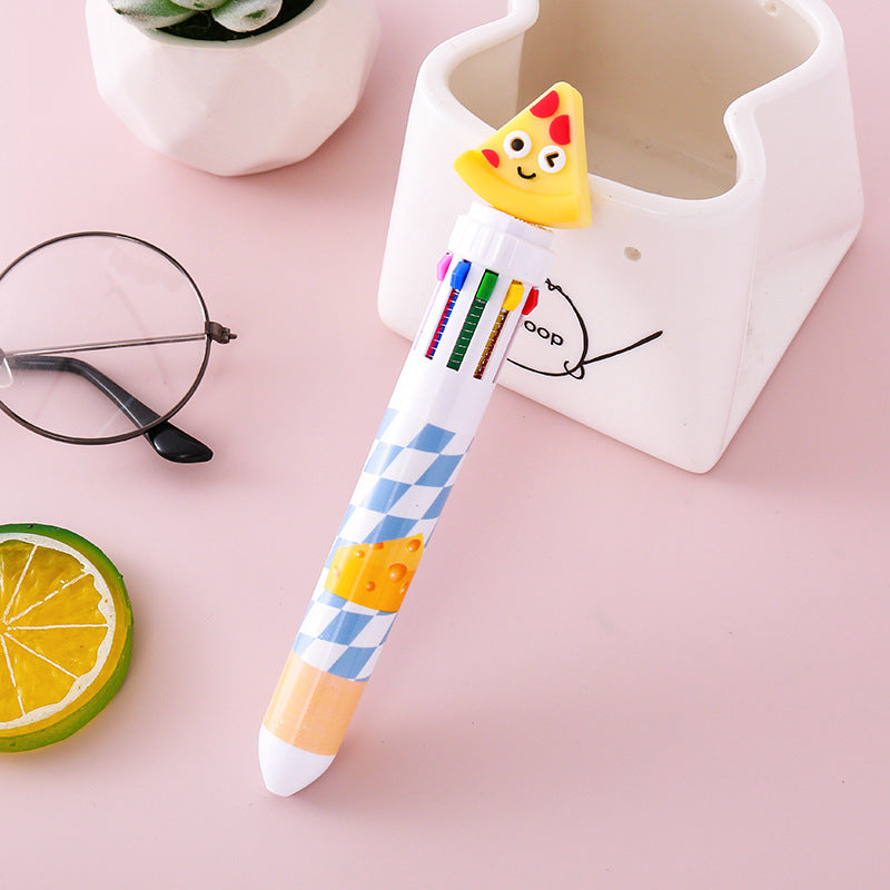 Wholesale  Cute Ten Color Ballpoint Pen