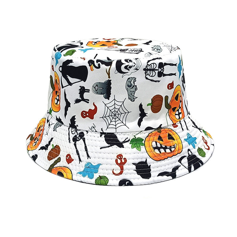 Wholesale  new pumpkin skull Bucket Hat