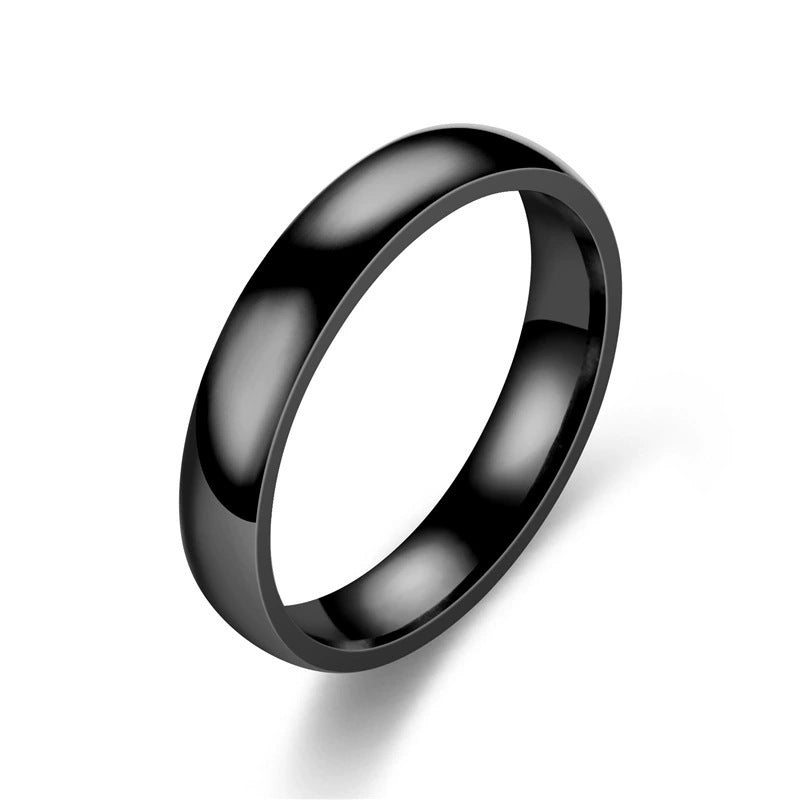 Wholesale  stainless steel ring 18K minimalist ring