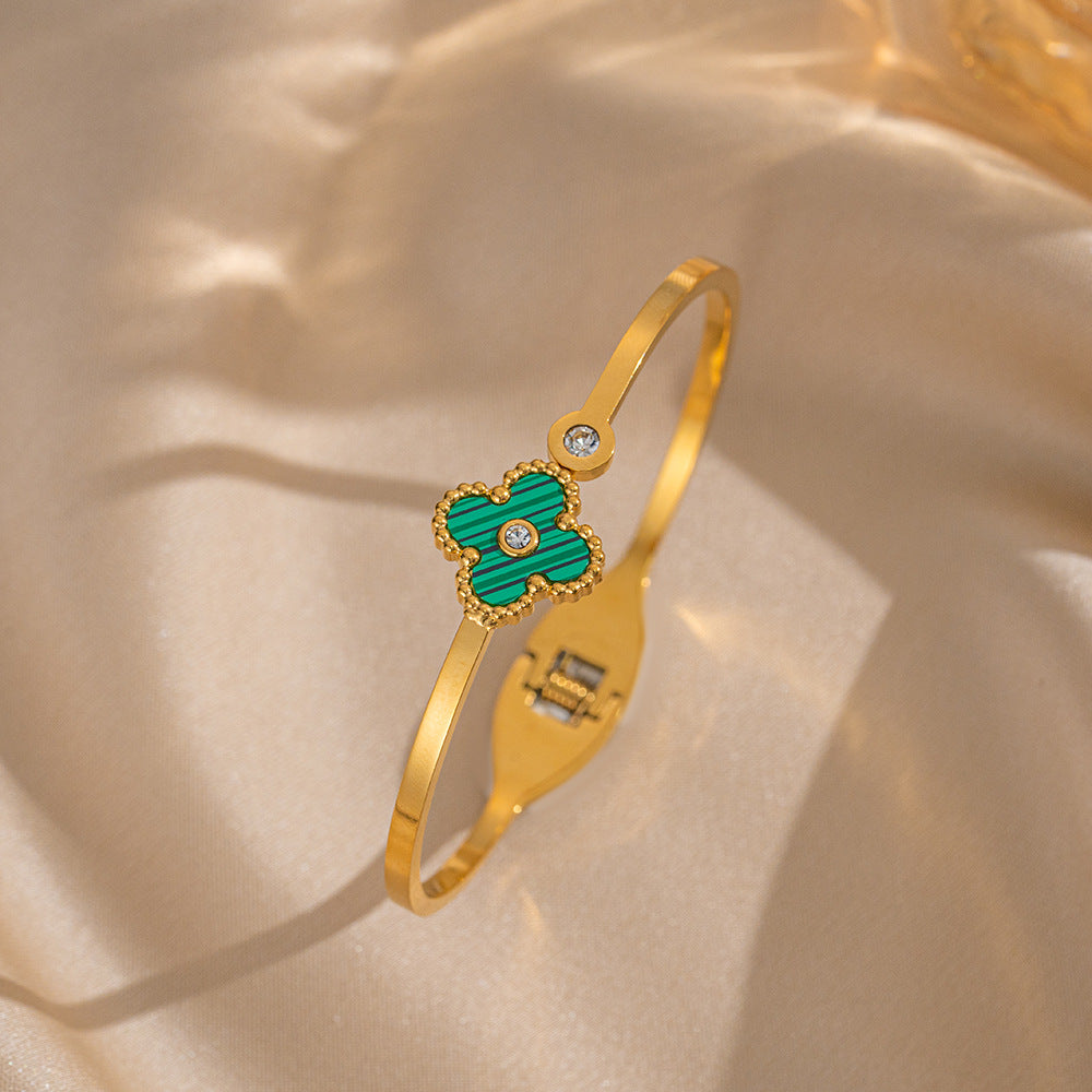 Wholesale Titanium Steel Diamond Bracelet ACCVIP-BT-KuCai016